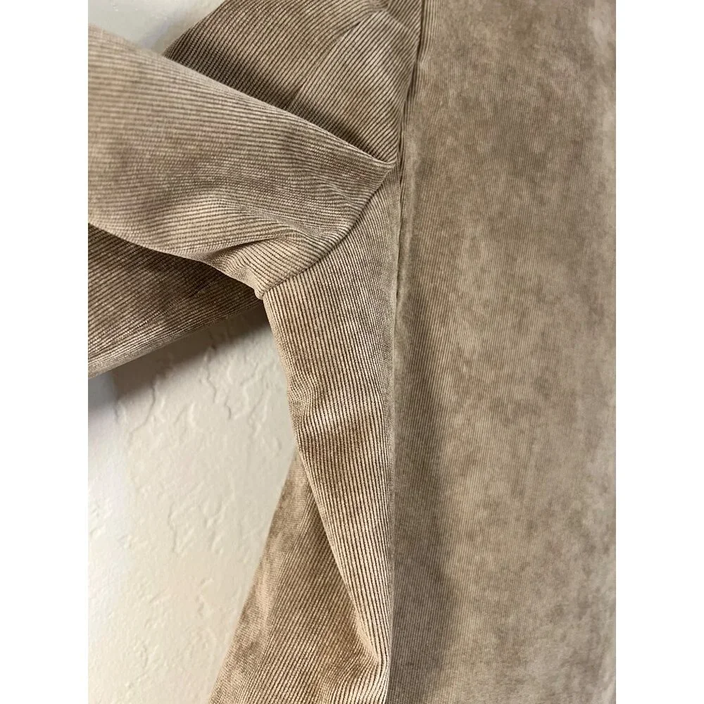 VTG Chaps Ralph Lauren Men's 44L Tan Corduroy Blazer Jacket Sport Coat Career - Picture 6 of 14